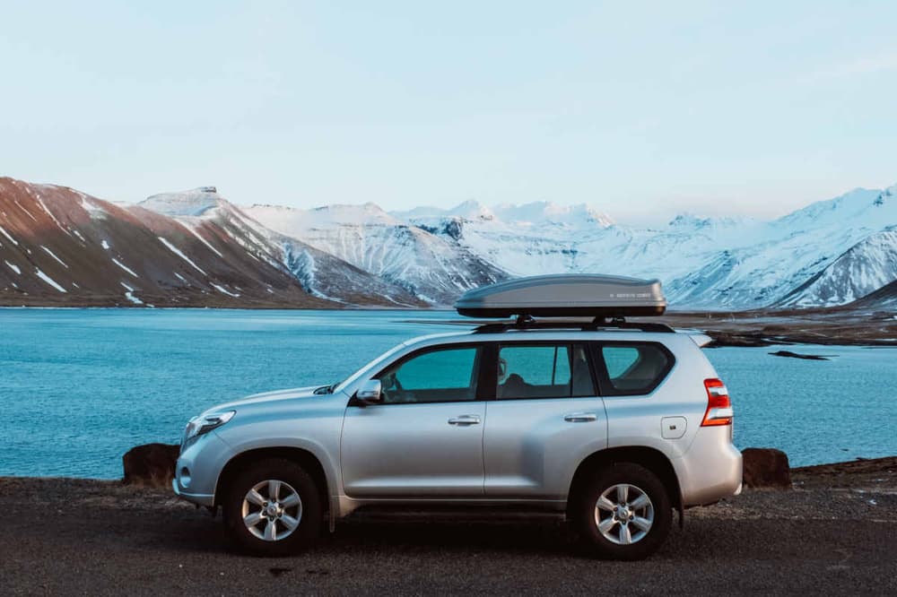 Driving in Iceland in January and February