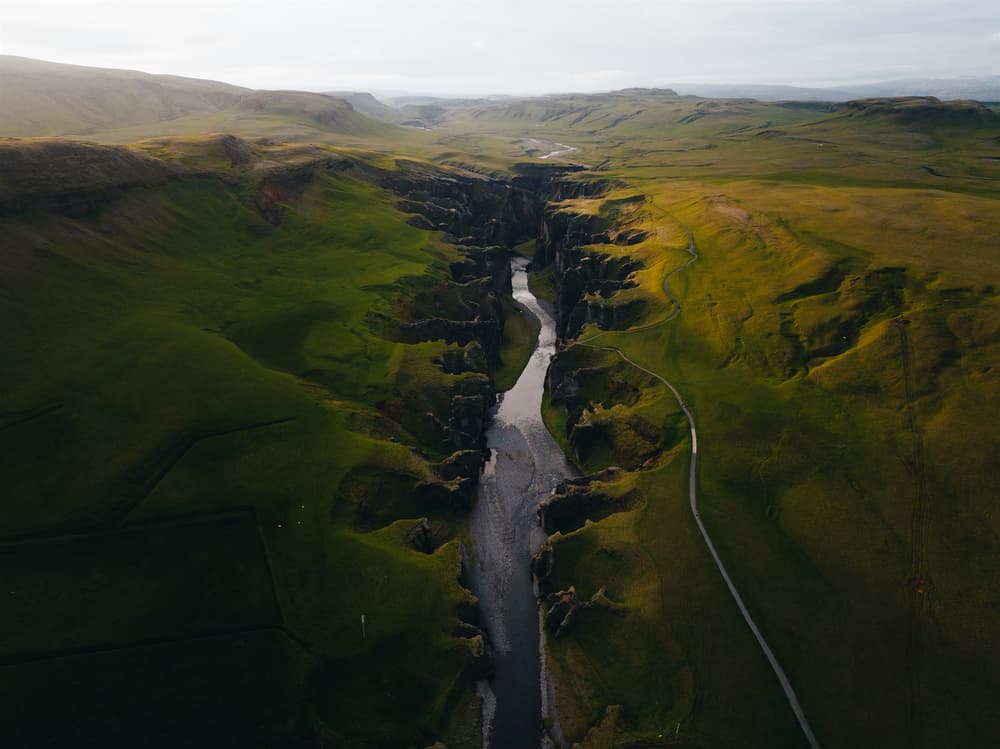 Visit Fjaðrárgljúfur Canyon with a Rental Car in Iceland