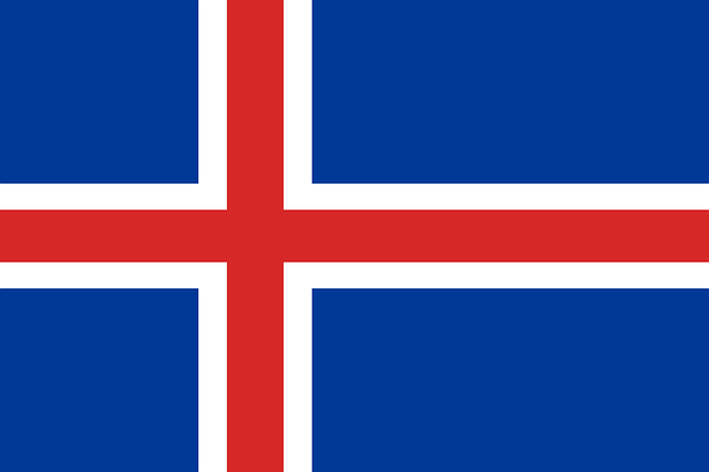 What do the colors of the Icelandic flag mean?