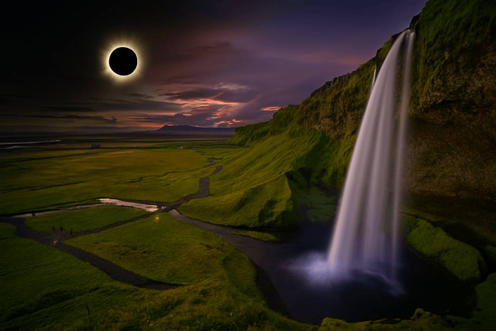 Catch the Solar Eclipse in Iceland 2026 with Blue Car Rental