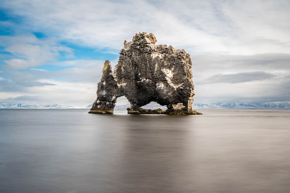 Journeying to Hvítserkur Sea Stack