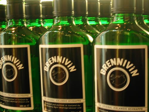 Brennivín Icelandic alcohol