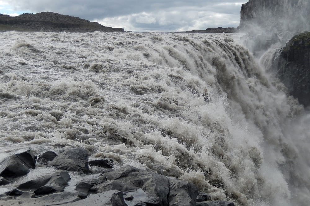 Dettifoss waterfall in Iceland Dettifoss waterfall in Iceland