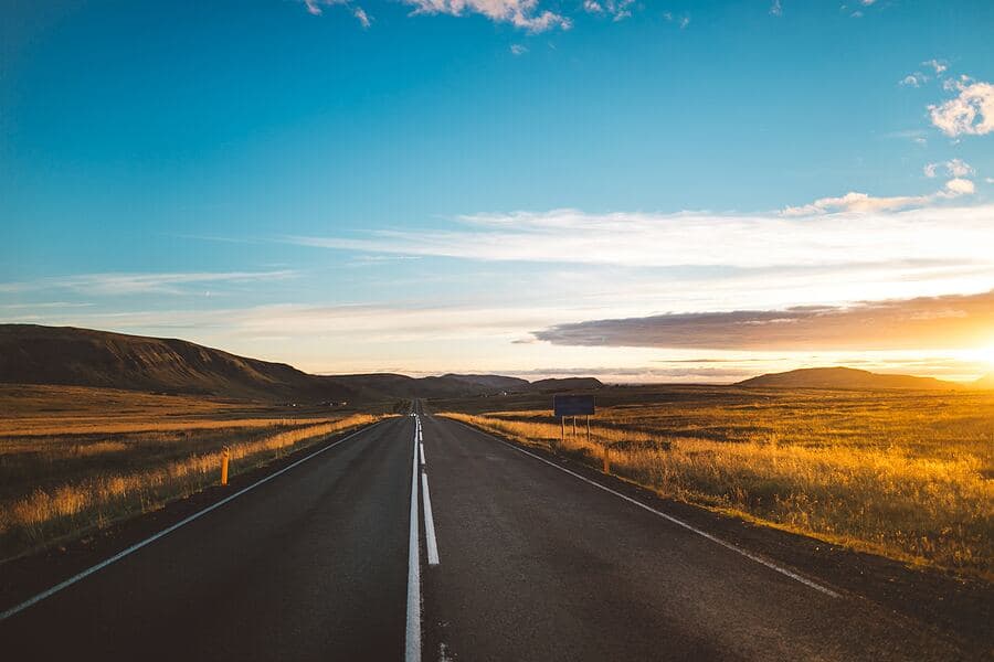 route islandaise. route islandaise.
