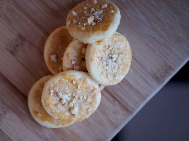 Icelandic presidential cookies - bessastaðakökur