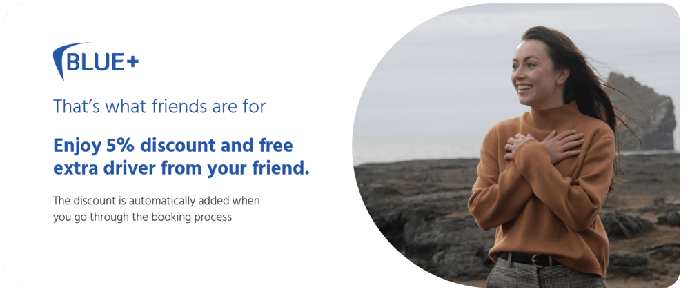 Blue Car Rental Reward Program discount
