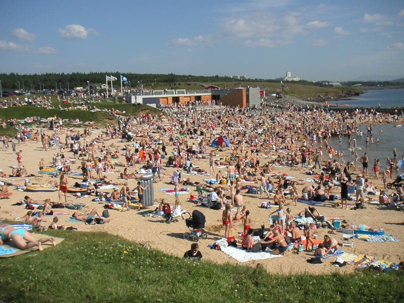 Nauthólsvík beach