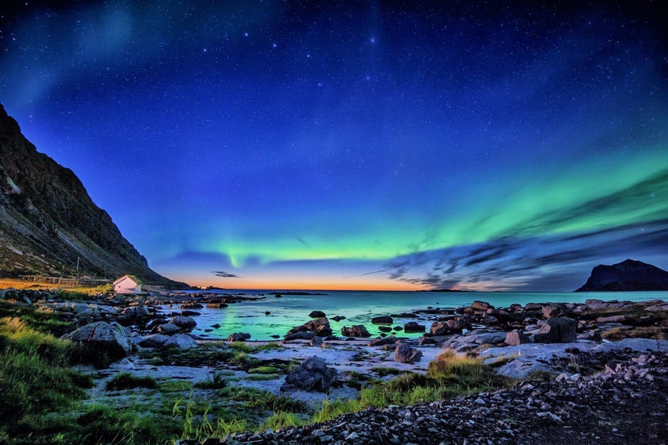 Northern lights in Iceland