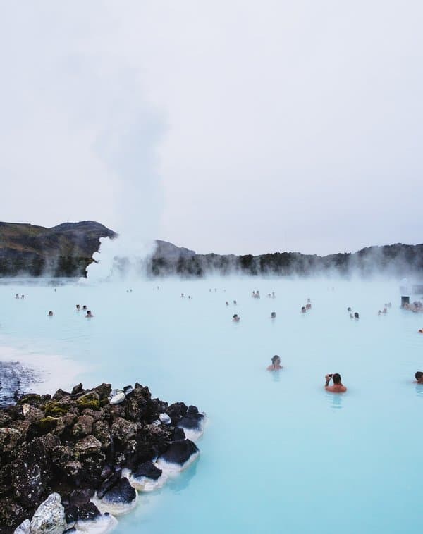 The Blue lagoon in Iceland