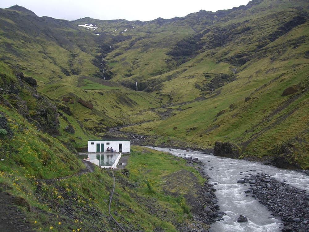 Seljavallalaug pool in Iceland