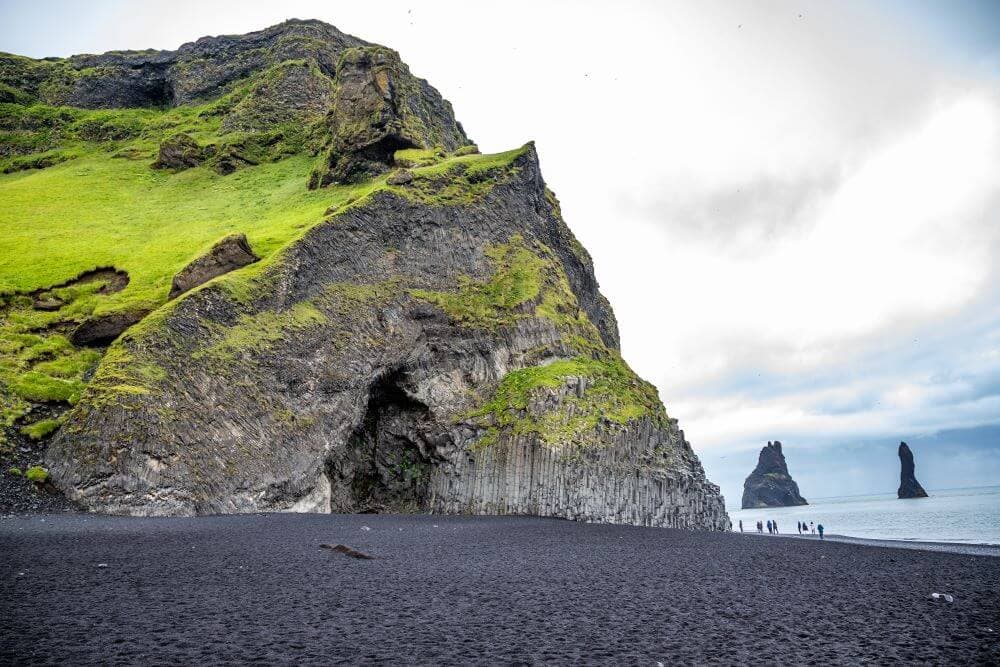 Blue Car Rental reynisfjara black sand beach
