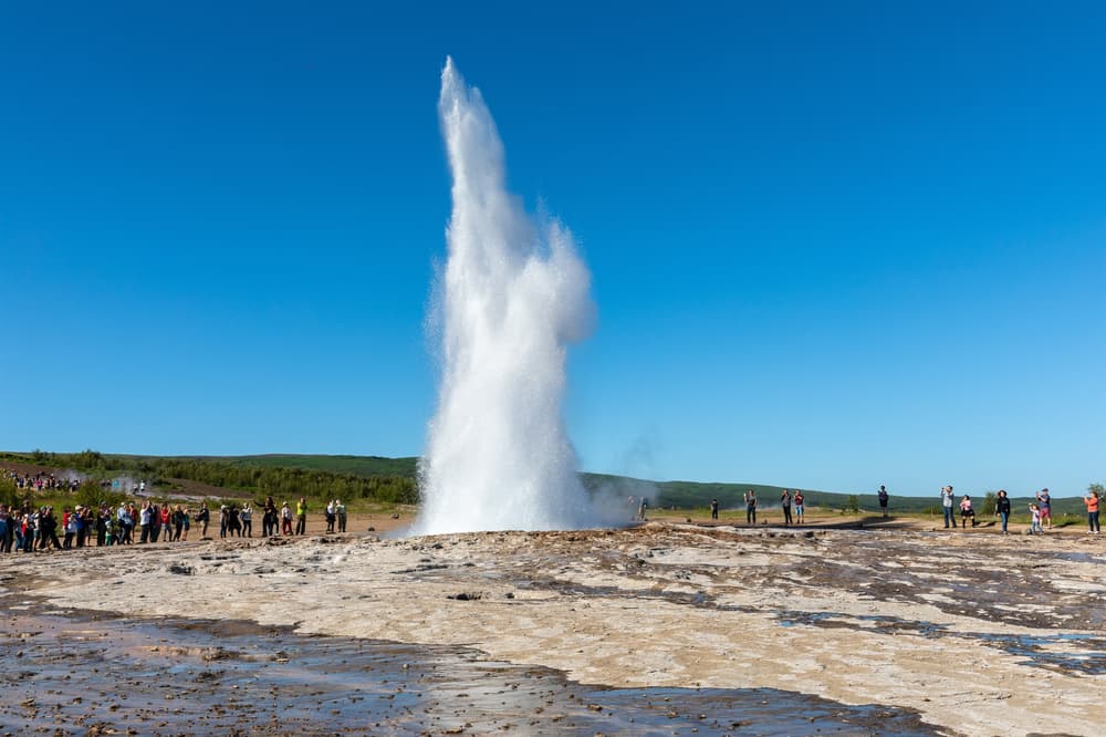 Geysir Geyser. Geysir Geyser at the Golden Circle in Iceland.