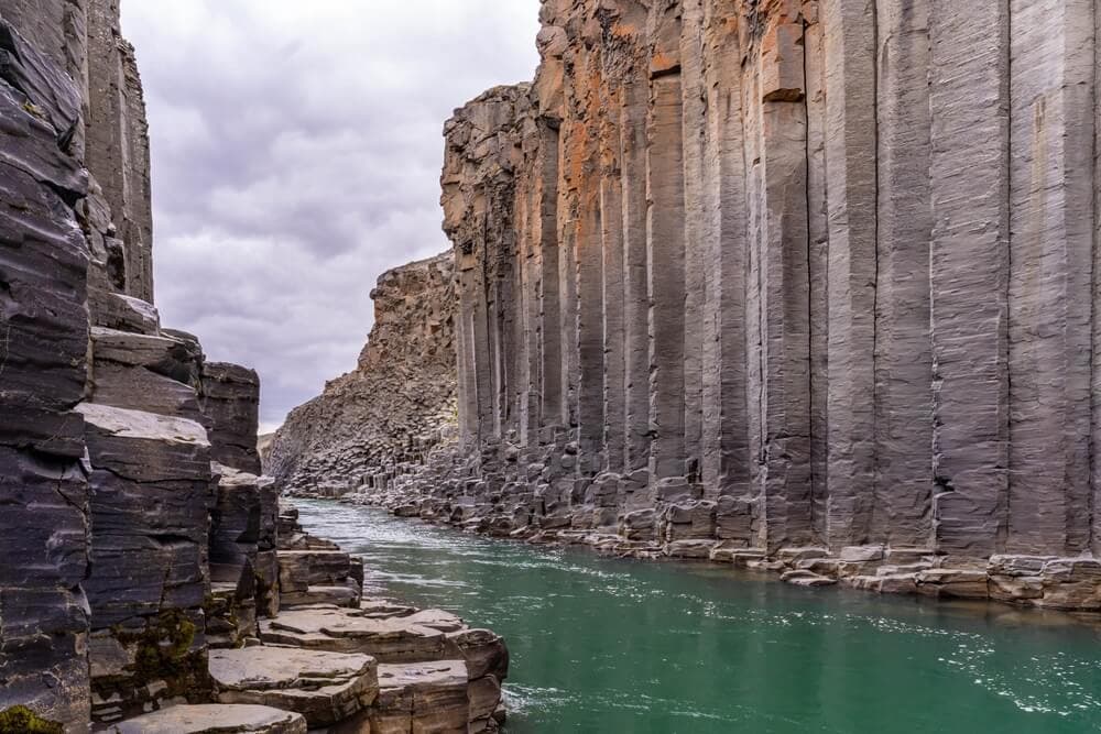 Stuðlagil Canyon North Iceland