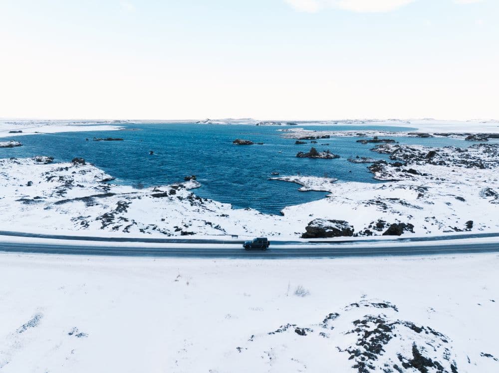 Ring road winter Iceland's Ring road in winter conditions