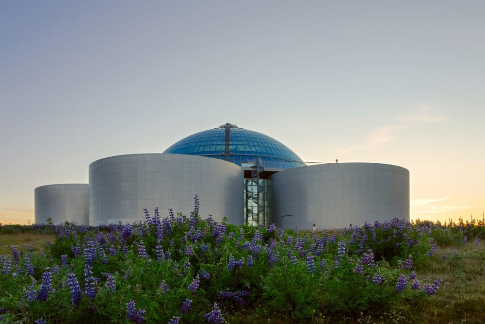 Perlan in Reykjavik Iceland.