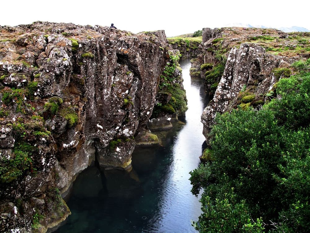 Thingvellir - tectonic plates