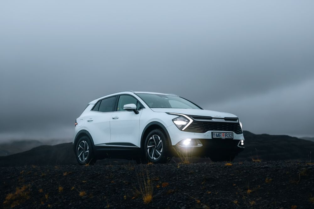 AWD rental car in Iceland. AWD rental car in Iceland.