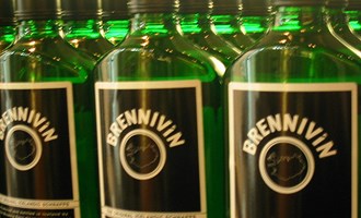 Brennivín bottles