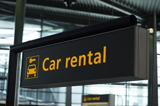 On-site vs shuttle car rental pickup at Keflavik Airport