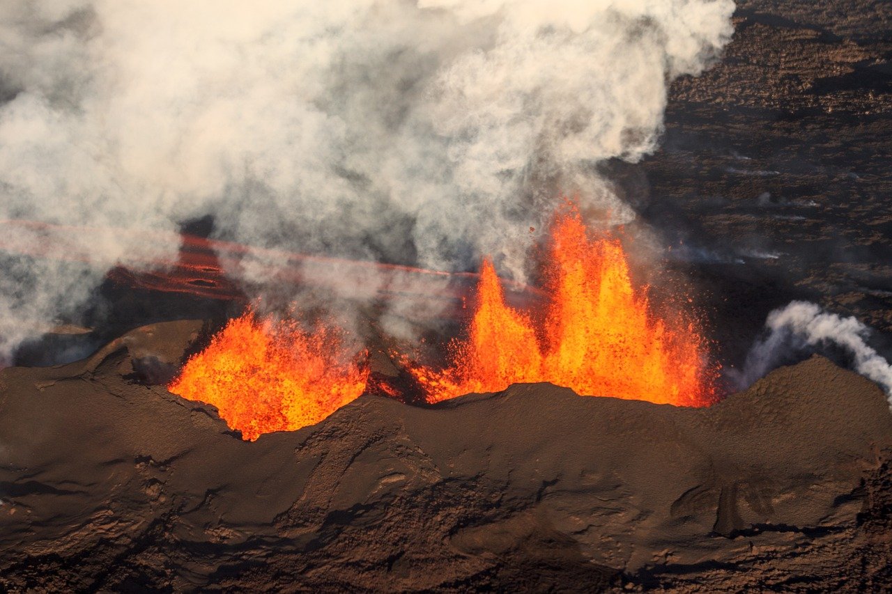 eruption in Iceland