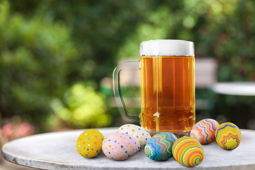 Easter beer and easter eggs in Iceland.