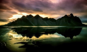 stunning landscape in Iceland