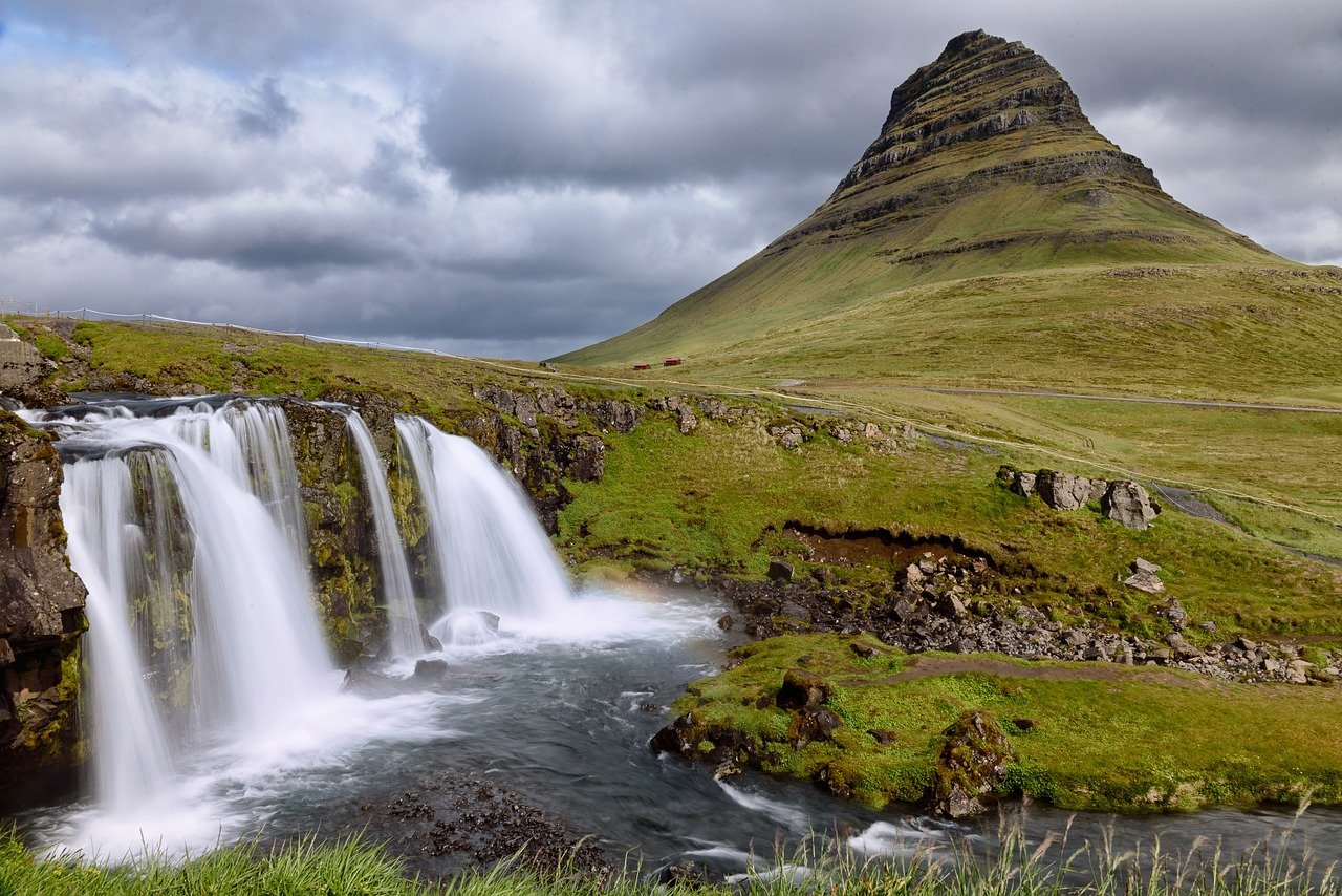 mount Kirkjufell in Iceland