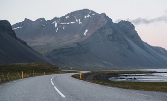 Road in North Iceland