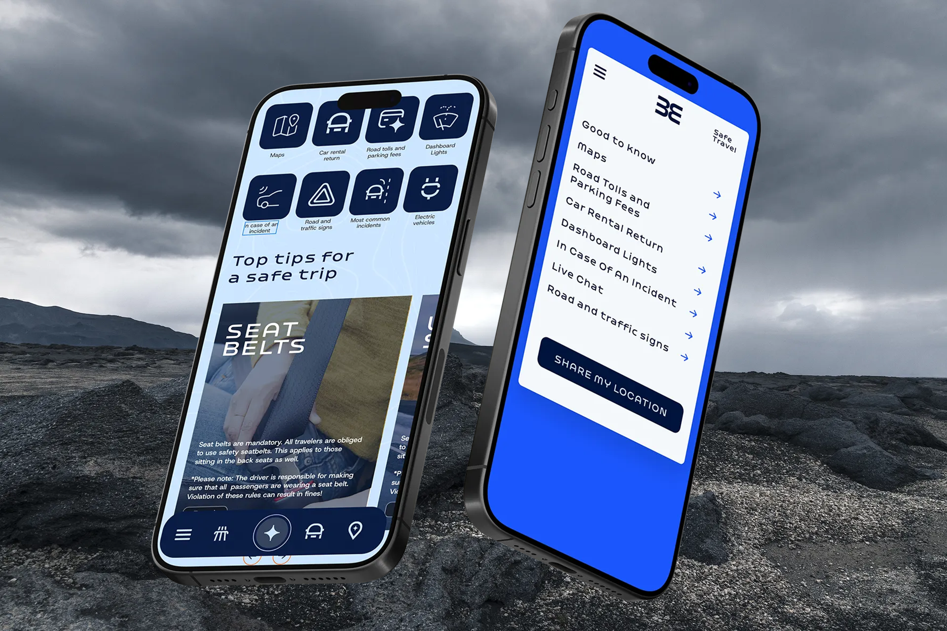 Safe travel with Blue Car Rental