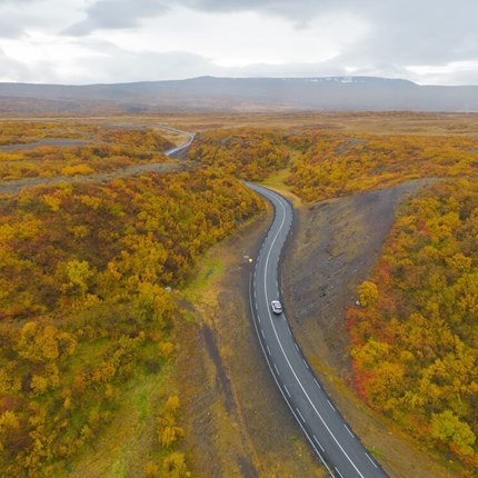 Best Places for Autumn Road Trip in Iceland