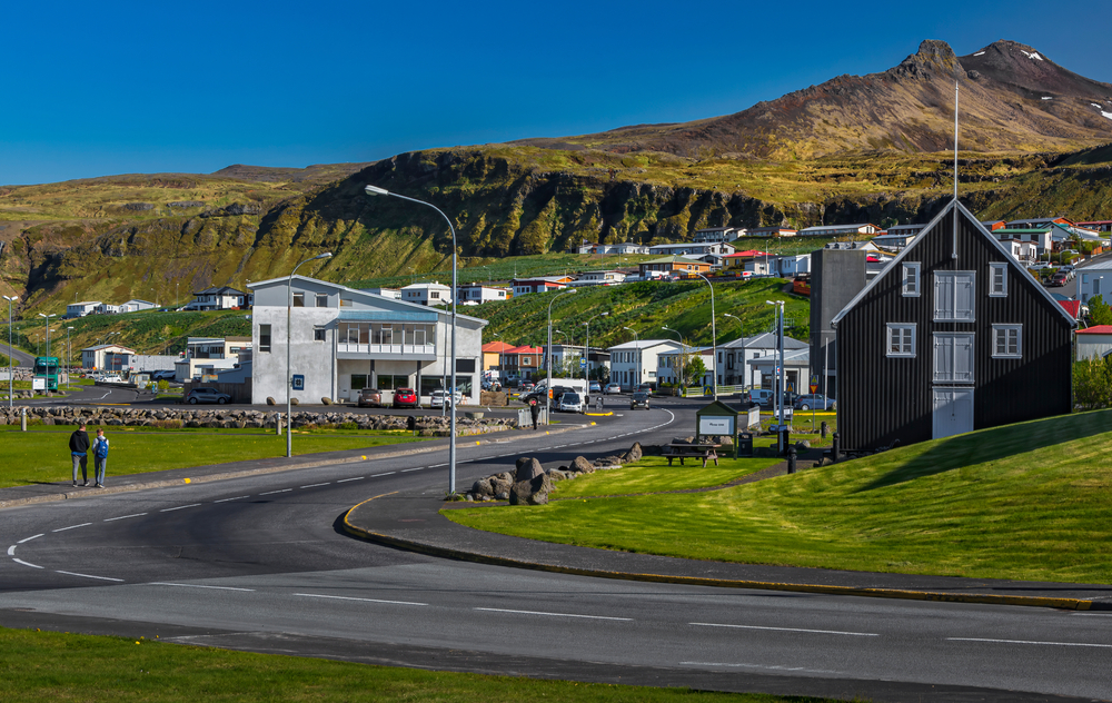 Town of Ólafsvík. The town of Ólafsvík at Snæfellsnes peninsula in West Iceland.