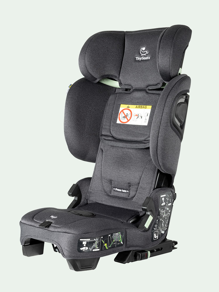 TinySeat Two booster configuration